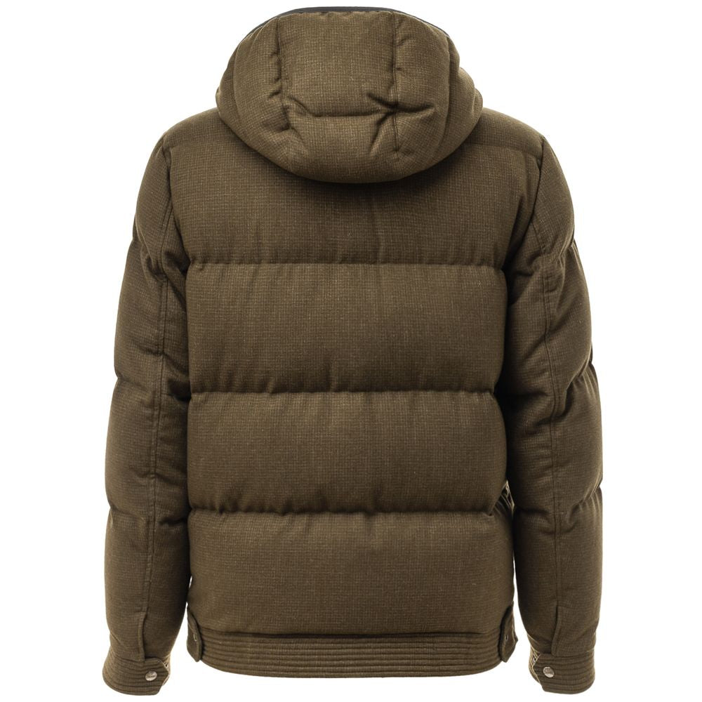Herno Green Wool Jackets & Coat