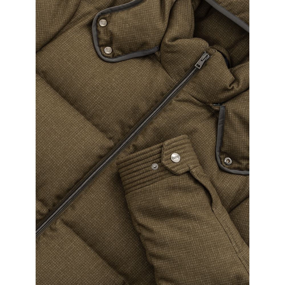 Herno Green Wool Jackets & Coat