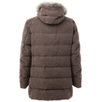Herno Brown Cotton Jackets & Coat