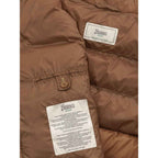 Herno Brown Polyamide Sleveless Jacket