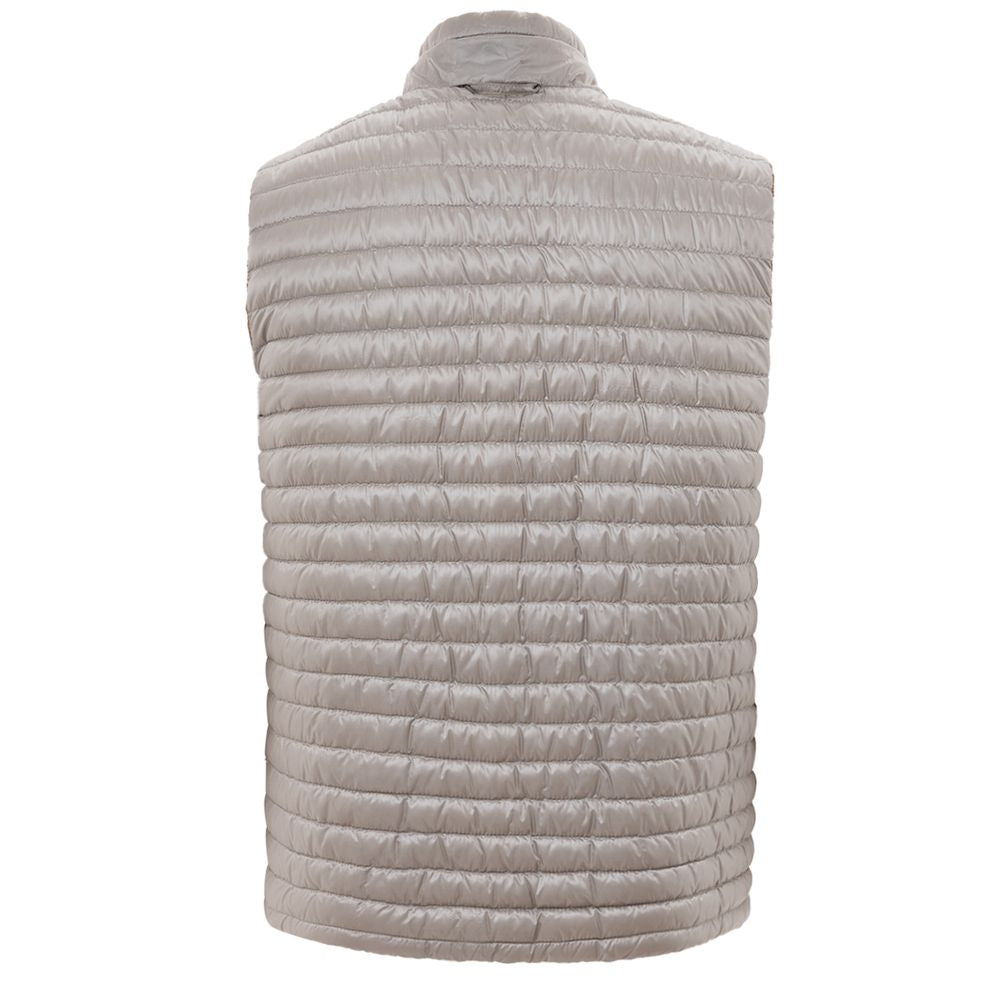 Herno Brown Polyamide Sleveless Jacket