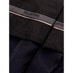 Valentino Black Wool Dress Pants
