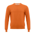 Gran Sasso Orange Wool Sweatshirt