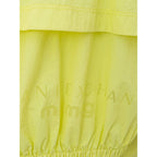 Armani Exchange Yellow Polyamide Bomber