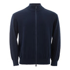 Armani Exchange Blue Cotton Sweatshirt