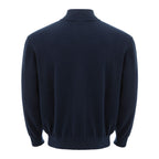 Armani Exchange Blue Cotton Sweatshirt