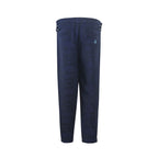 Emporio Armani Blue Linen Casual Pants