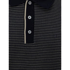 Dunhill Blue Cotton Polo Shirt