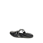 Balenciaga Black Calf Leather Bos Taurus Ballet Flats
