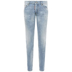Dsquared² Blue Cotton Men Jeans