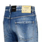 Dsquared² Blue Cotton Men's Slim-Fit Jean