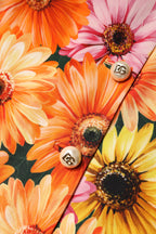 Dolce & Gabbana Multicolor Floral High Waist Mini Skirt