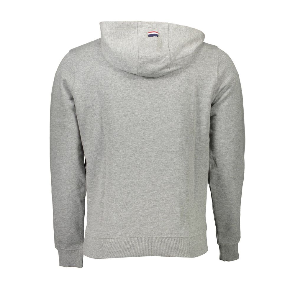 U.S. POLO ASSN. Gray Cotton Men Sweatshirt