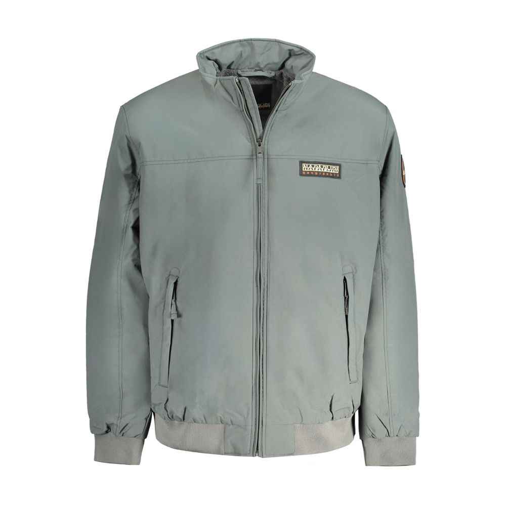 Napapijri Green Polyamide Men Jacket