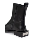 Alexander Wang Black Leather Ankle Boots