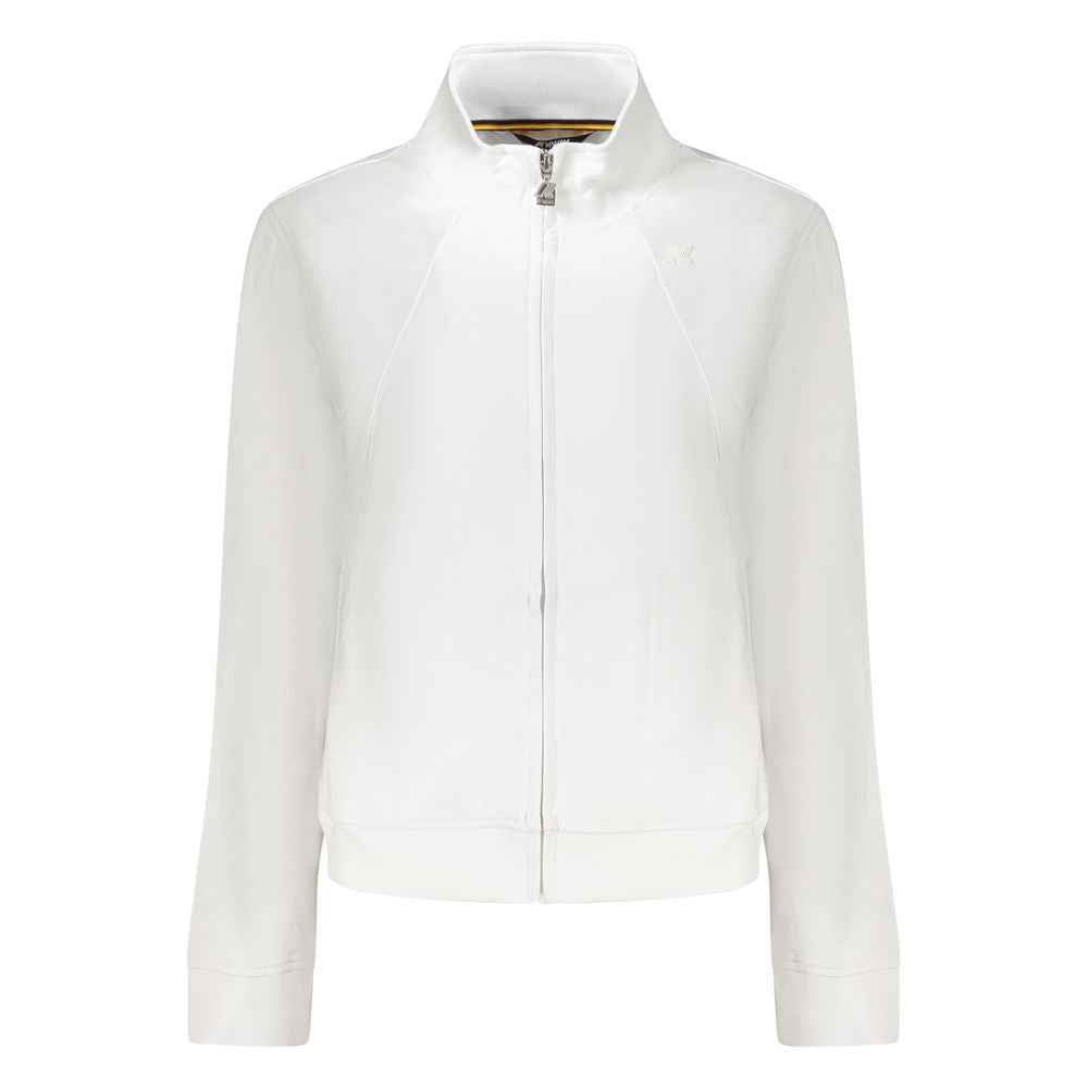 K-WAY White Cotton Women Sweater