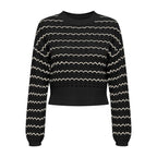 Only Black Cotton Sweater