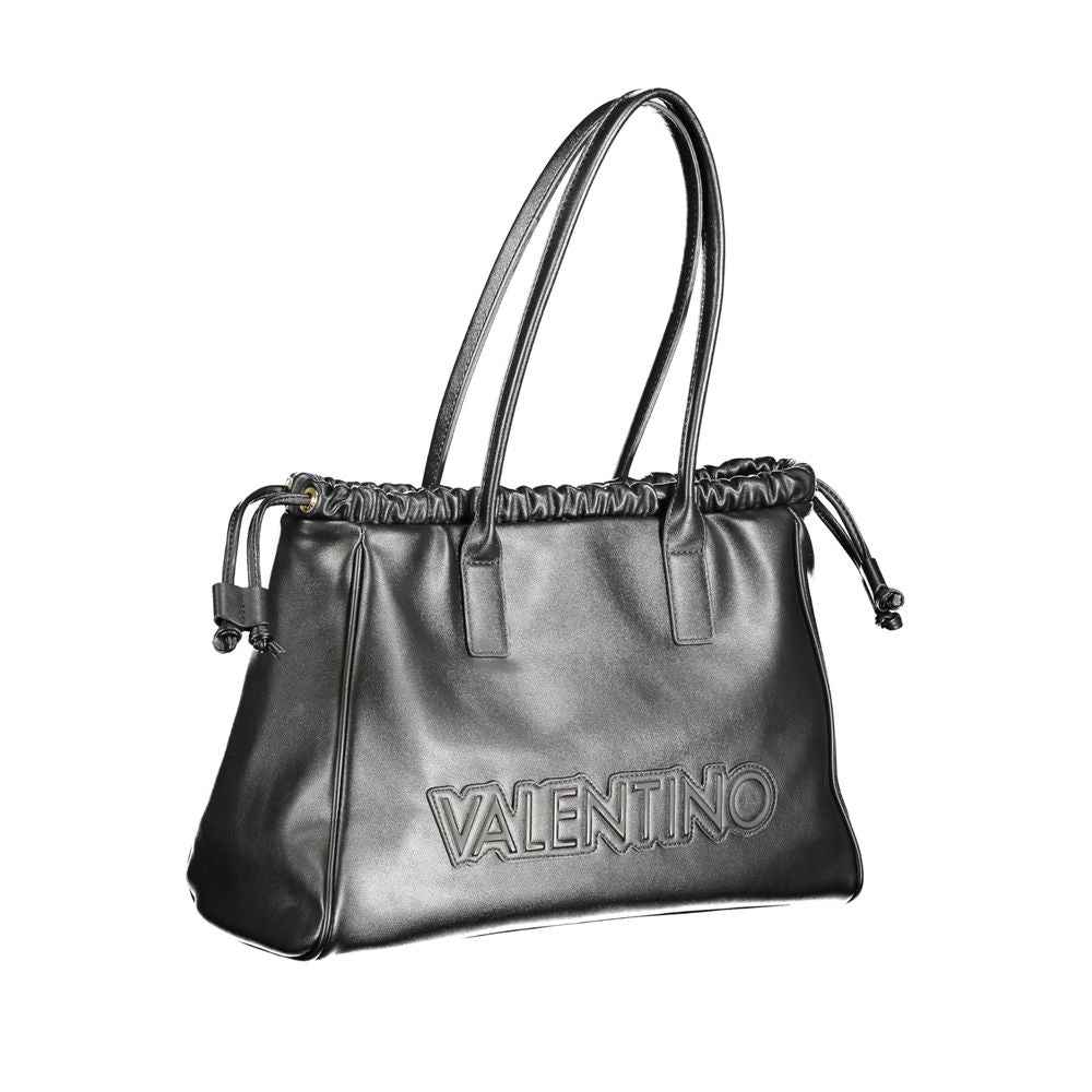 Mario Valentino Black Polyethylene Handbag