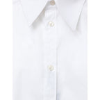 Dolce & Gabbana White Cotton Dress Shirt