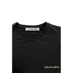 Trussardi Beachwear Black Cotton Men T-Shirt