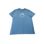 Trussardi Beachwear Light Blue Cotton Men T-Shirt