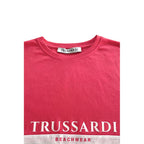Trussardi Beachwear White Cotton Men T-Shirt