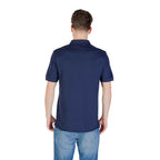 Lyle & Scott Blue Cotton Polo Shirt
