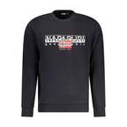 Napapijri Black Cotton Men Sweater