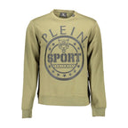 Plein Sport "Green Cotton Men Sweater"