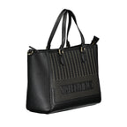 Mario Valentino Black Polyethylene Handbag