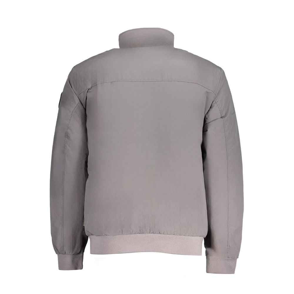 Napapijri Gray Polyamide Men Jacket