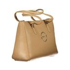 Mario Valentino Beige Polyurethane Women Handbag