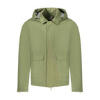 K-WAY Green Cotton Men Jacket