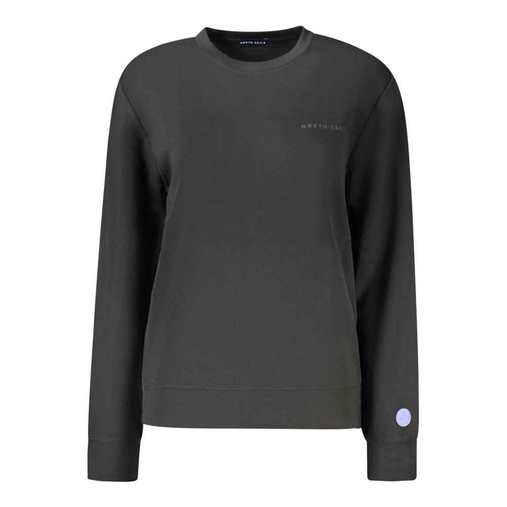 North Sails Black Polyester Women Sweater