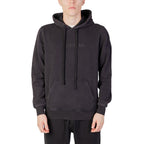 Liu Jo Black Cotton Hoodie