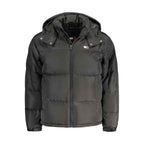 Tommy Hilfiger Black Recycled Polyester Men Jacket
