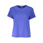 Patrizia Pepe Blue Cotton Women T-Shirt