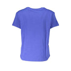 Patrizia Pepe Blue Cotton Women T-Shirt