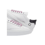D.A.T.E Beige Leather Sneaker