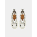 D.A.T.E White Leather Sneaker