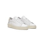 D.A.T.E White Leather Sneaker