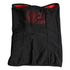 Dolce & Gabbana Black Nylon Knitted Neck Warmer Balaclava Scarf