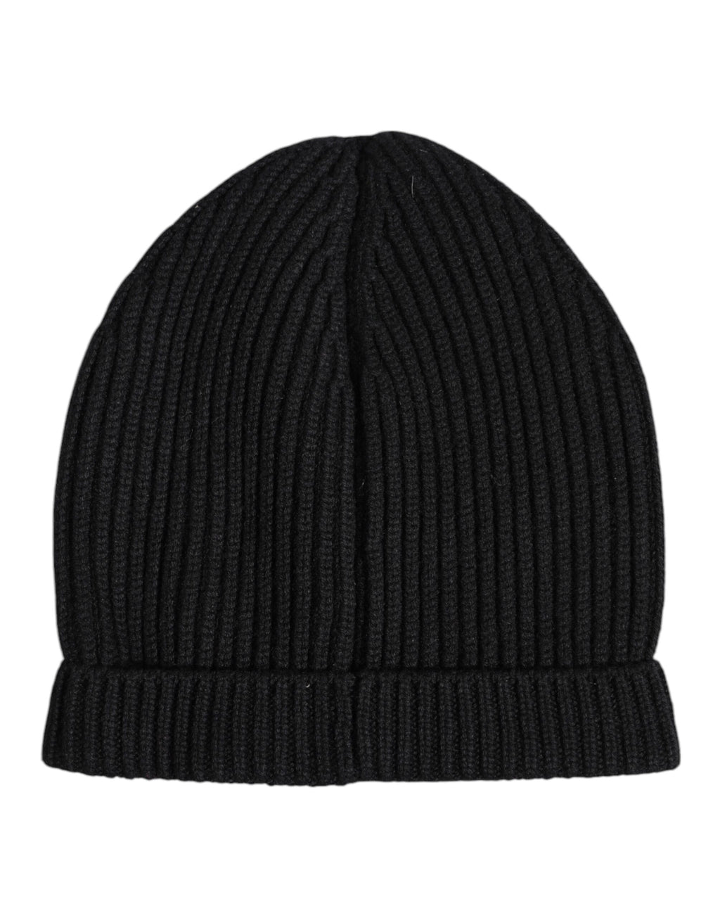 Dolce & Gabbana Black Cashmere Knitted Winter Beanie Hat