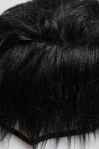 Dolce & Gabbana Black Faux Fur Bucket Hat