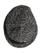 Dolce & Gabbana Black Cotton Blend Bucket Hat