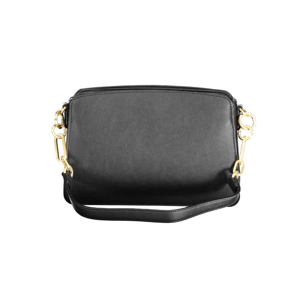 Mario Valentino Black Polyethylene Handbag