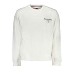 Tommy Hilfiger White Cotton Men Sweater
