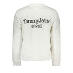 Tommy Hilfiger White Cotton Men Sweater