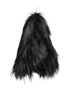 Dolce & Gabbana Black Acrylic Fur Womens Bucket Hat