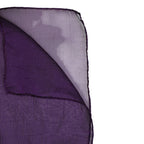 Dolce & Gabbana Purple Silk Rectangle Wrap Shawl Scarf